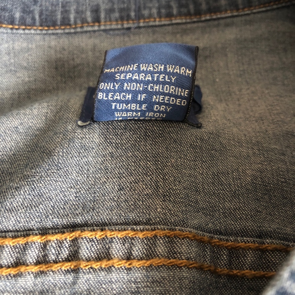 EUC Facconable Jean Jacket (XS) - Picture 4 of 6